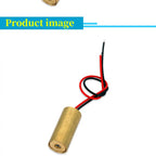 1/5/10Pcs Laser Head 650nm 9mm 3V 50mW Laser Cross Diode Module Red Copper Head Line / Point / Cross Laser Diode