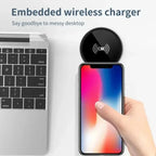 Embedded 15W Wireless Charger Fast Inductive Charging Base Desktop For iPhone 16 15 14 13 12 Samsung S24 S23 Huawei Xiaomi Phone