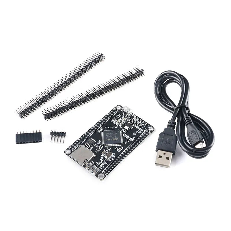 STM32H750VBT6 STM32H743VIT6 STM32 STM32H STM32H7 Core System Development Board Module M7 TFT SPI Interface 3.3V with USB Cable