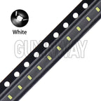 100PCS 0603 SMD LED Light Emitting Diode SMD LEDs Blue Red Yellow Green Warm White Orange UV Pink