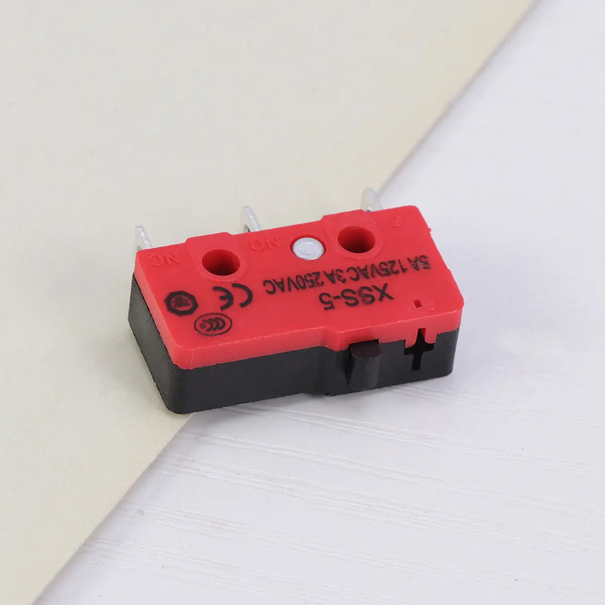 5Pcs Micro Switch Miniature Roller Lever Type Xss-5 250Vac 3A High Sensitivity Momentary Action Limit Switches for Appliance