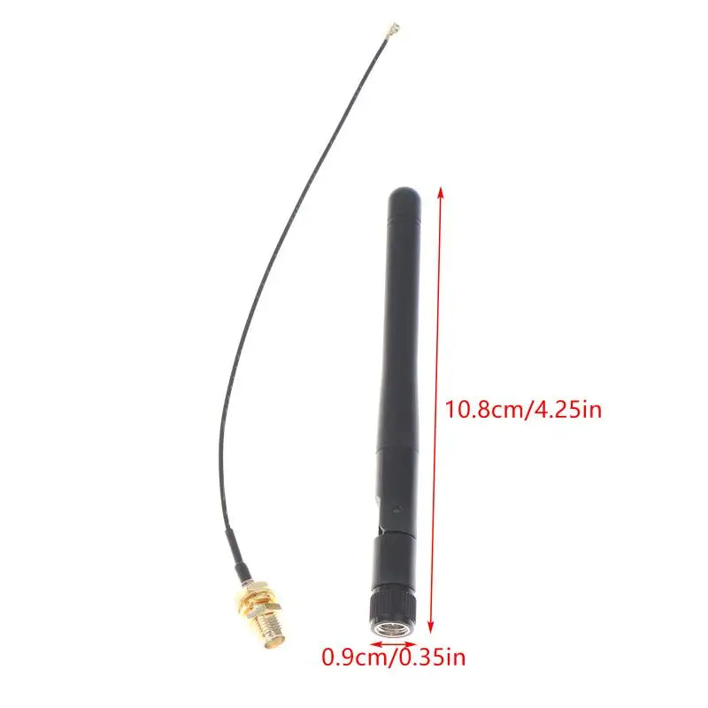 [NC]2.4GHz 3dBi WiFi 2.4g Antenna +15cm Aerial RP-SMA Male Wireless Router PCI U.FL IPX To RP SMA Male Pigtail Cable[NC]