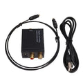 Hi-Fi Digital Fiber Coaxial to Analog Audio Converter Decoding D/A Converter for Superior Sound Quality