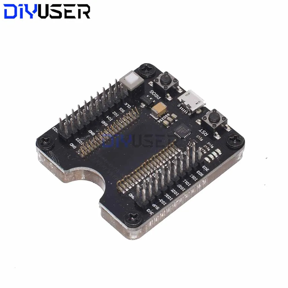 ESP32 ESP8266 Test Fixture Burner, Downloader Programmer for ESP-32 ESP-12F/12S/07S Modules