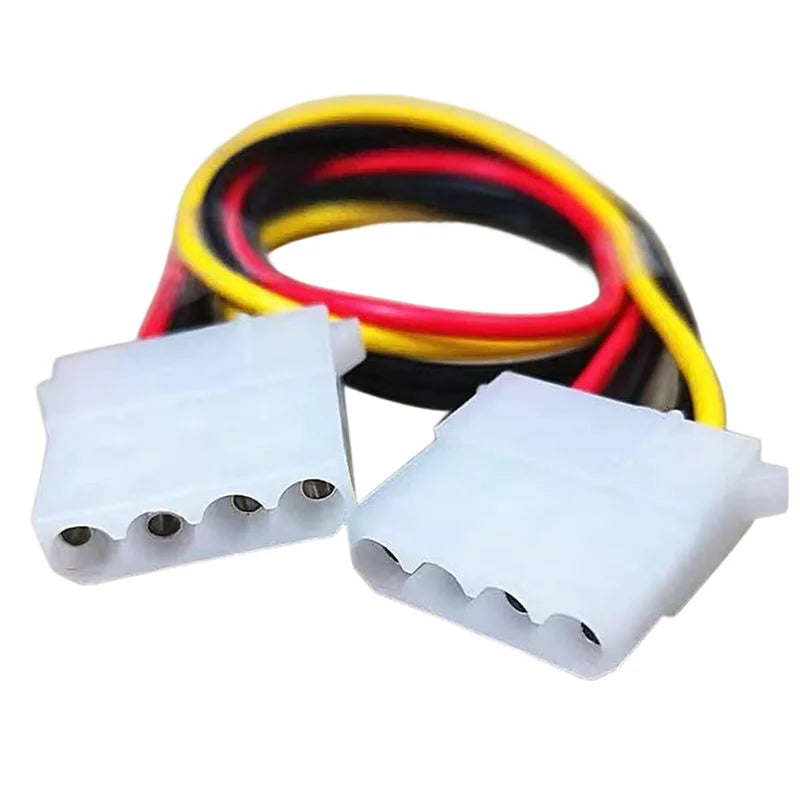 IDE 4PIN Molex Power Cable Big 4Pin Female to 4 Pin Female Convert Adpater Extend Wire for PC Hard Drive Optical Drive Cord