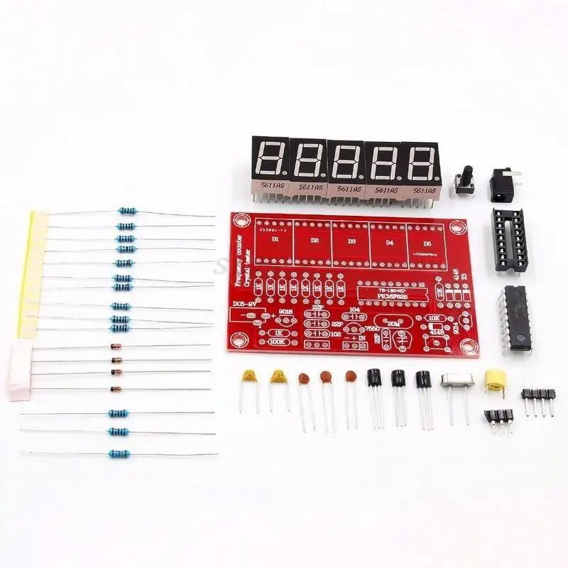 DIY Kits RF 1Hz-50MHz Crystal Oscillator Frequency Counter Meter Digital LED tester meter