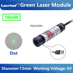 Red Green Dot Line Cross Laser Module Laser Head for Quilting Laser Fabric Marking Locator Positioner