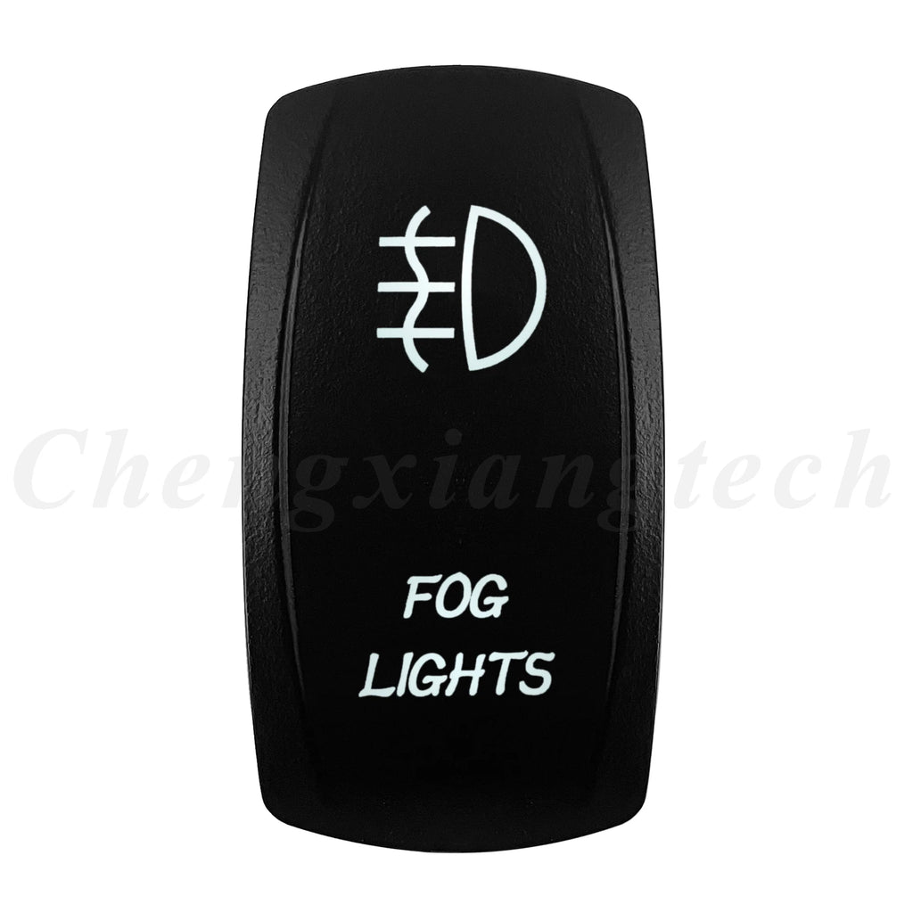 Marine 12V 24V White Led On Off Rocker Switch 5Pin SPST Momentary Switch DPDT ON OFF ON 3-Way for Car Boat Carling 4X4 Narva