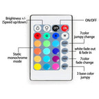 5V USB LED Strip RGB Light 5050 24key / 44key Remote Control Kit USB Power Waterproof Flexible Led Tape Adhesive TV Backlights
