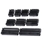 10Pcs FC 2.54mm Pitch 6P/8/10/12/14/16/18/20/24/26/30/34/40 Pin IDC Socket Connector Double Row Female Header for 1.27mm Wire
