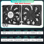 YOUNUON 60mm 80mm 90mm 120mm EC Brushless Fan AC 110V 115V 120V 220V 240V Axial Fan with Srews/Grill 6025 8025 9225 12025 12038