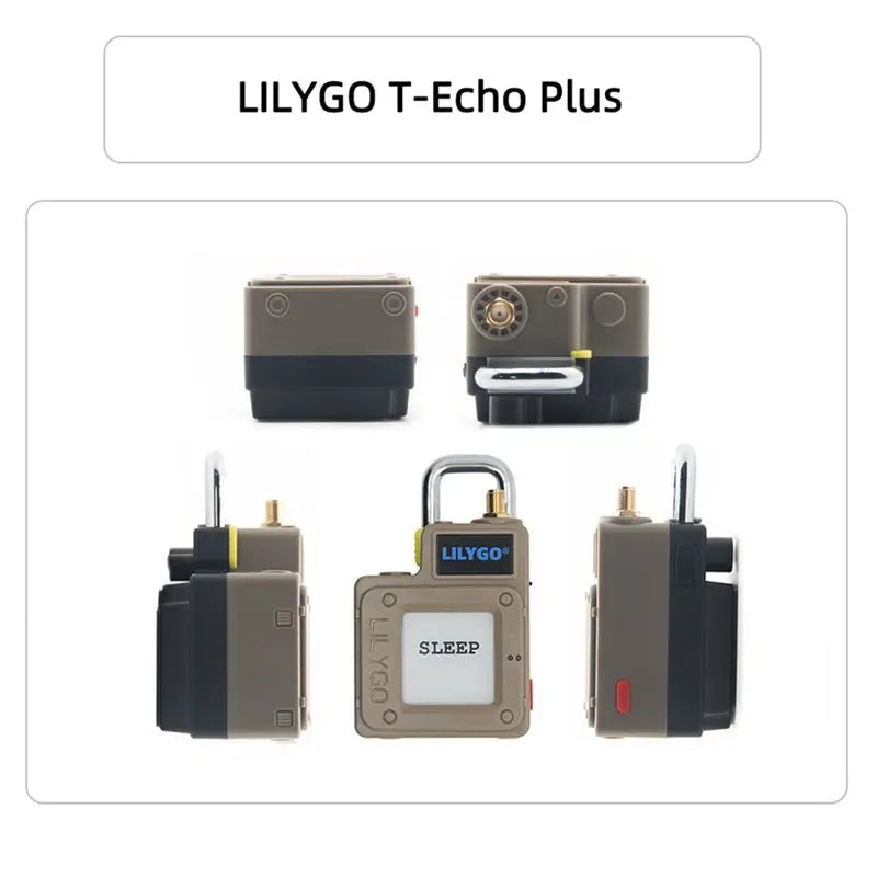 LILYGO TTGO T-Echo Lora L76K SX1262 Wireless Module NRF52840 1.54 E-Paper GNSS RTC W/Buzzer BHI260AP 915Mhz