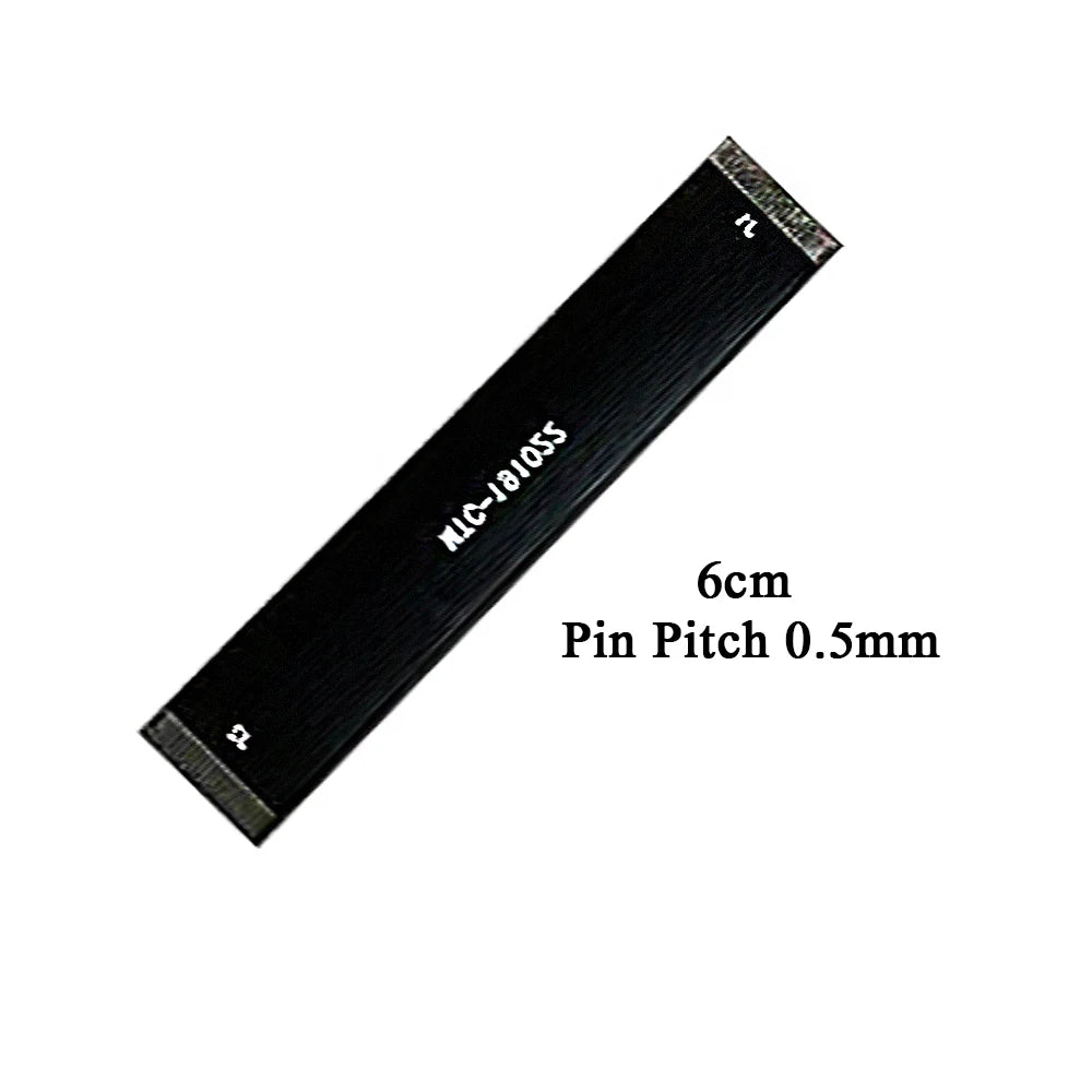 FPC Ribbon Flexible Flat Cable Coaxial Cable 24 Pin Pitch 0.5MM Wire Length 6/10/20/25CM For MateCam X7/X9