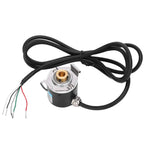 Encoder Hollow Shaft AB 2‑Phase for Industrial Automation Parts 3000‑6000 Rpm DC5-24V 400Б