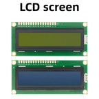 1PCS,1602 I2C LCD Module Blue / Yellow Green Screen 16x2 Character LCD Display 5V PCF8574 PCF8574T IIC Adapter Llate for Arduino