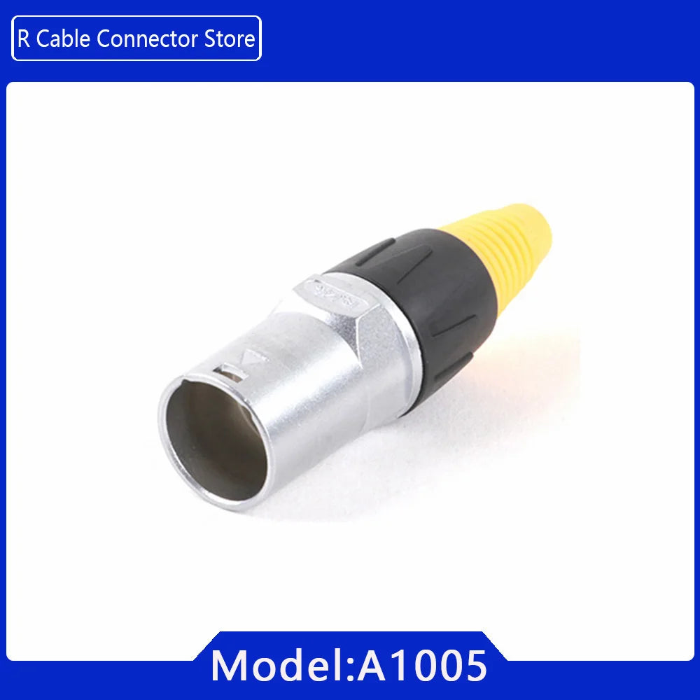 1pc RJ45 Male Aviation Plug Waterproof Connector Network Adapter Ethernet Network Converter  Panel Mount Straight Adapter