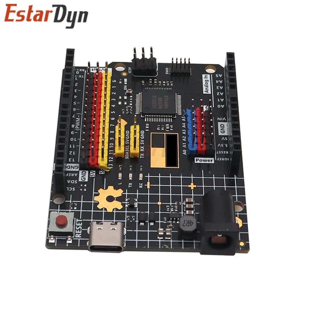 Estardyn  UNO R4 Compatible Board Minima / WiFi Edition ESP32-S3 Type-C USB Programming Controller for Learning & DIY