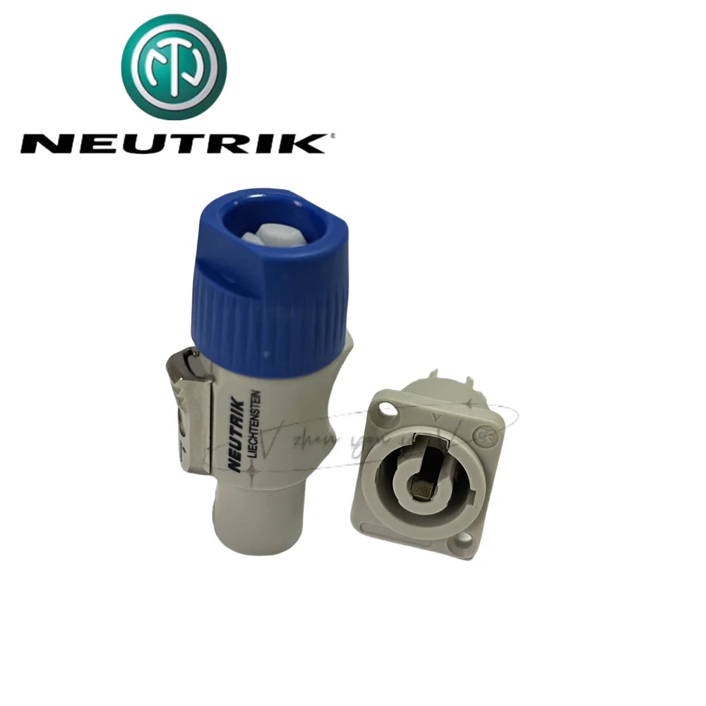 20PCS For NEUTRIK NAC3FCA FCB MPA AC Cable 20A 250V 3 PIN Powercon Plug /Socket Professional Stage Light LED Screen Connector