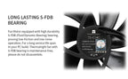 Thermalright 140mm Case Fan TL-C14/C14C/C14C-S/C14CW/C14CW-S CPU Cooling Fan ARGB 140mm Balance Fan Balance Performance Fan