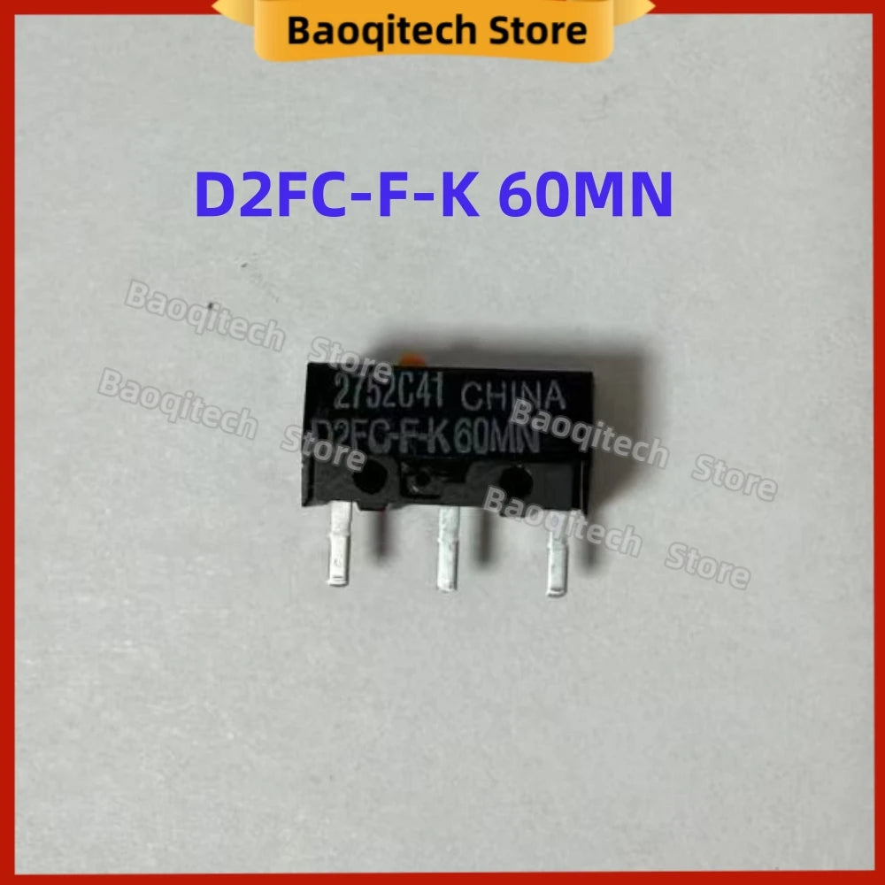 2pcs 10PCS Mouse Micro switch D2FC-F-K 60MN D2FC-F-7N(100M) suitable Logitech G304 305 G403 G502 G603 G703 G900 G903 FOR Omron