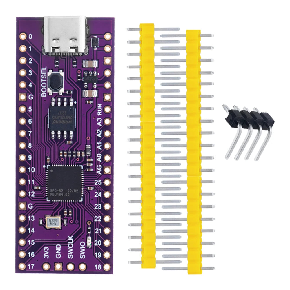 FOR aspberry Pi Pico Development Board A Low-Cost High-Performance Microcontroller Board RP2040 Cortex-M0+ Dual-Core ARM