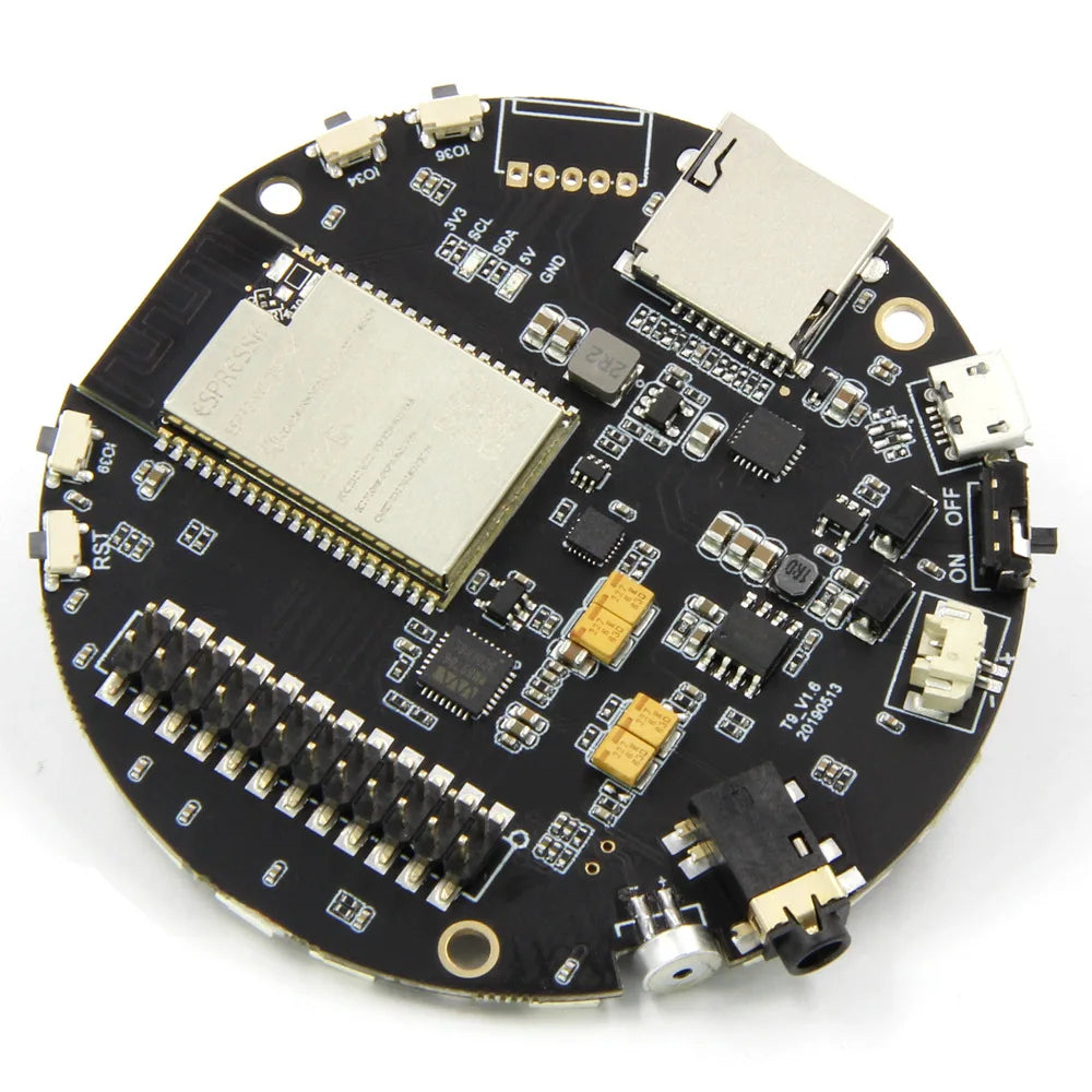 TAudio V1.6 ESP32-WROVER WiFi Bluetooth Module MPU9250 Gyro Accelerometer WM8978 12Bits Audio Chip SD Card Interface