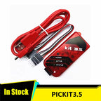 Programador PICKit2 PICKIT3 PICKit3.5 + PIC ICD2 PICKit 2 PICKIT 3 PICKIT 3,5 Adaptador de programación Asiento de programador u