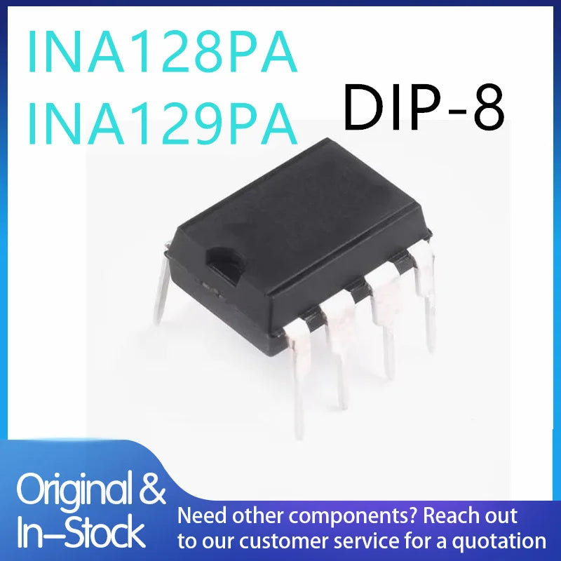 (1piece)100% New INA128PA INA128P INA128 INA129PA INA129P INA129 DIP8