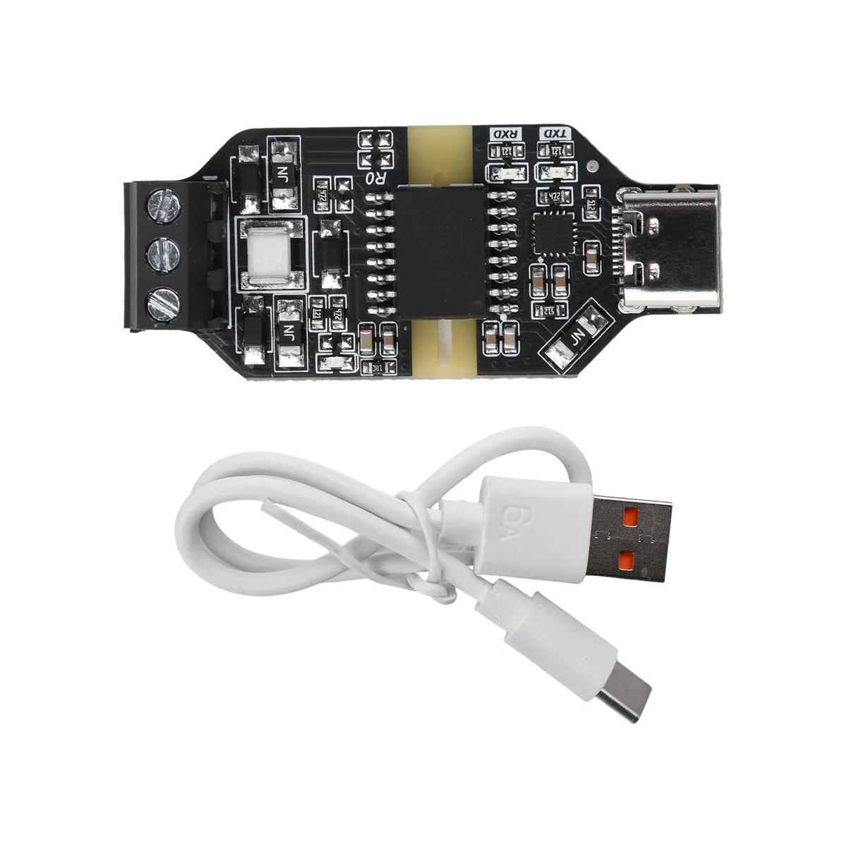 CH343P module 6Mbps USB to RS485 Isolated Converter Industrial Grade Type-C Interface 16KV Isolation Dustproof USB to TTL serial