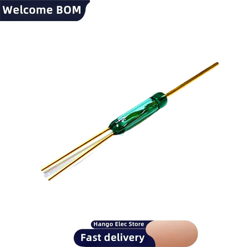 5PCS/Lot  MKC17103 4*18MM 1A 127V Normally open/Normally closed NO/NC conversion magnetic sensor High-power reed dryer