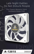 Antec Computer Case Fan PWM 4 Pin 5V 3Pin ARGB 120mm Silent  Fan CPU Cooler Cooling Fan Cooling Radiator Fan 12V Adjust Fan