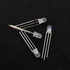 30Pcs LED 5MM Red & Green Common Cathode & Anode High Diffused Round Bi-Color Light-Emitting Diode