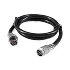 GX20 2 Female Plug To Male Dock Socket Electrical Aviation Connector 2 3 4 5 6 7 8 9 10 12 14 15Pin 1m 2m 3M Cable customizable