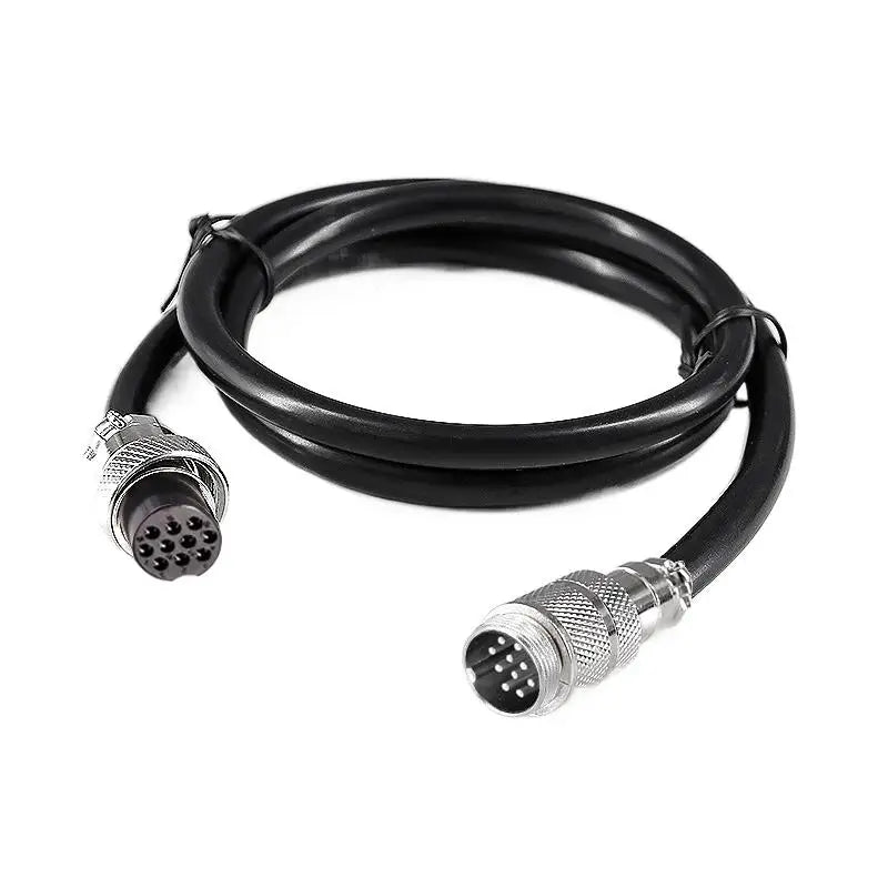 GX20 2 Female Plug To Male Dock Socket Electrical Aviation Connector 2 3 4 5 6 7 8 9 10 12 14 15Pin 1m 2m 3M Cable customizable