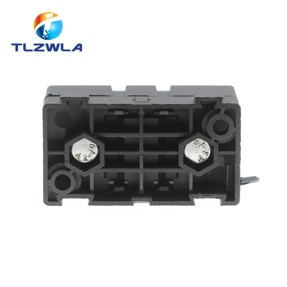 1Set ANS Trumpet Fork Plug Fuse 32V 40A 50A 60A 70A 80A 100A 125A 150A 200A Bolt Fixed Insurance Film + ANS-8 Safety Plate Base