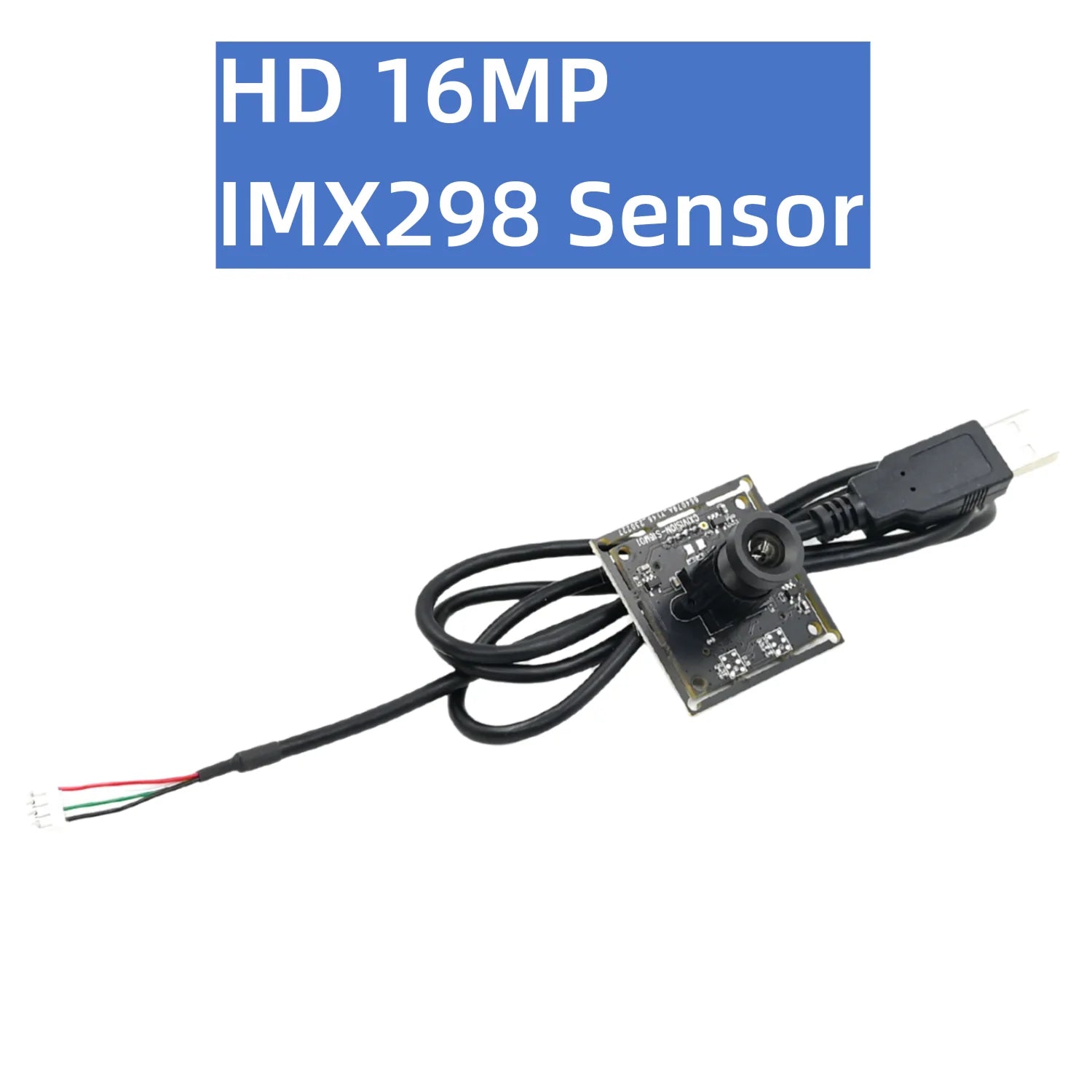 Ultra HD 16MP IMX298 Camera Module USB Driver-Free,Fixed Focus,Industrial Application High Shoot Document Scan,Win/Android/Linux