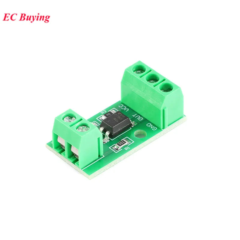 5Pcs/1pc 1 Channel Way Optocoupler Isolation Module 3-5V/12V/24V Photoelectric Isolator Anti-interference PLC Drive Motor Board