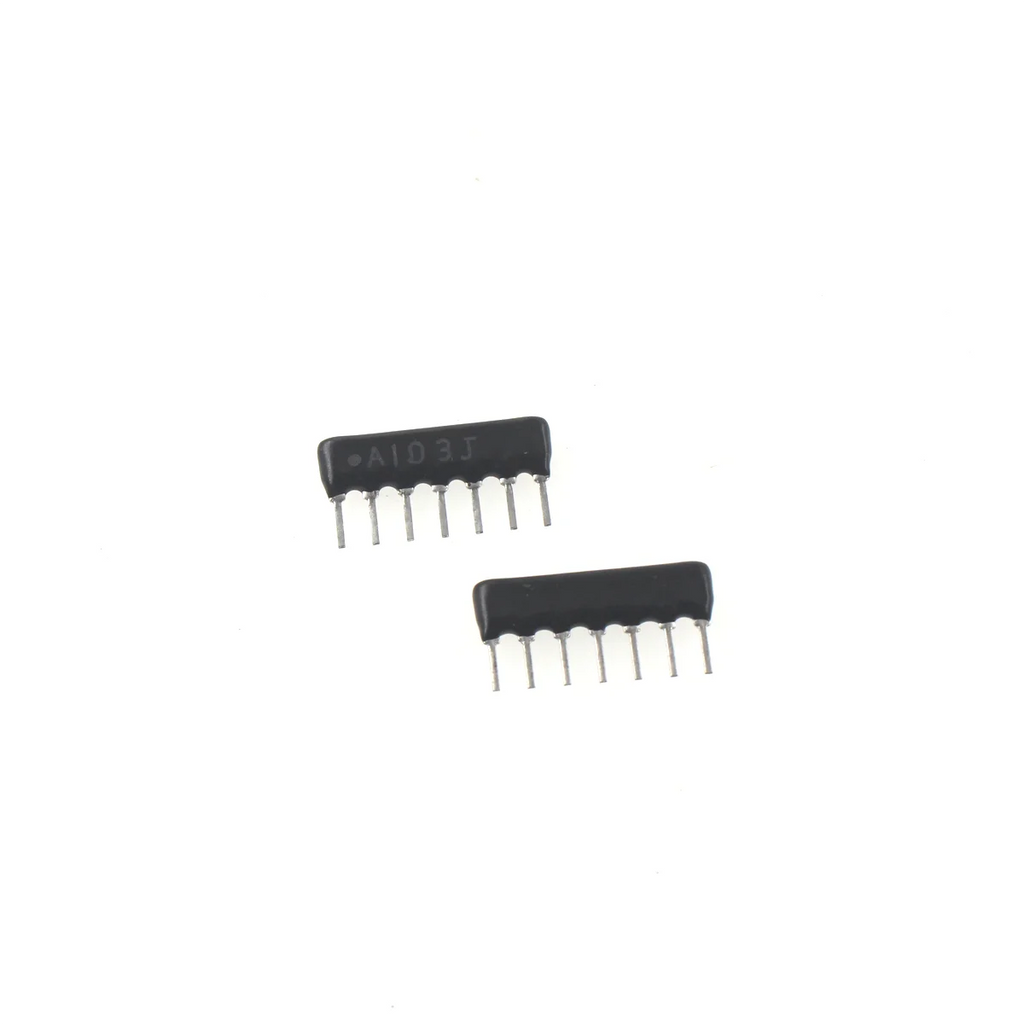 10/20pcs Exclusion Network Resistor Array 4PIN 5PIN 6PIN 7PIN 8PIN 9PIN 10PIN DIP4 DIP5 DIP6 DIP7 1K 4.7K 10K A102J A103J A472J