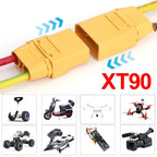 XT90 Male Female Car Connector Plug Welding Terminal Plugs for RC Lipo Battery Drone Auto Airplane Wire Cable Connectors Adapter