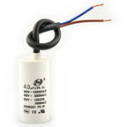 CBB60 Motor Start Capacitor for Washing Machine, Spin Dryer, Water Pump 4/5/6/8/10/12/20/100UF