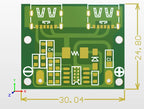 DC-DC 9V 12V 24V 36V to 5V 3A Step Down Buck Converter Board Dual 2/4 USB Port  Type-C for Car Charger Solar Power Supply Module
