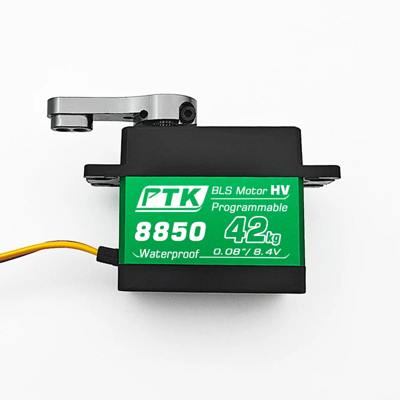 PTK Servo 8.4V 30kg 40kg High speed0.05 brushless RC servo motor Waterproof 1/8 1/10 1/12 scale automotive fixed wing robot 180°