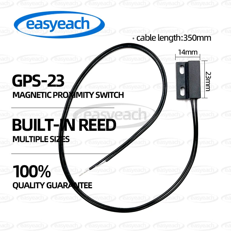5PCS GPS-23 Reed Magnetic Control Switch Replace PS-3150 Normally Open/Closed23*14MM Proximity Induction sensor NO/NC switching