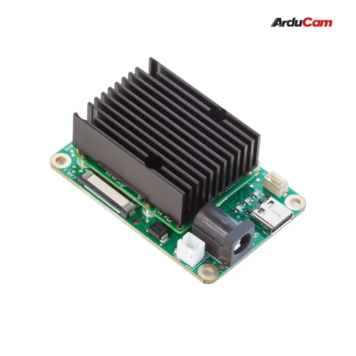Arducam 12MP IMX477 camera and 2*1MP OV9282 Monochrome camera with OAK-FFC-3P OAK USB3 Edition for DepthAI