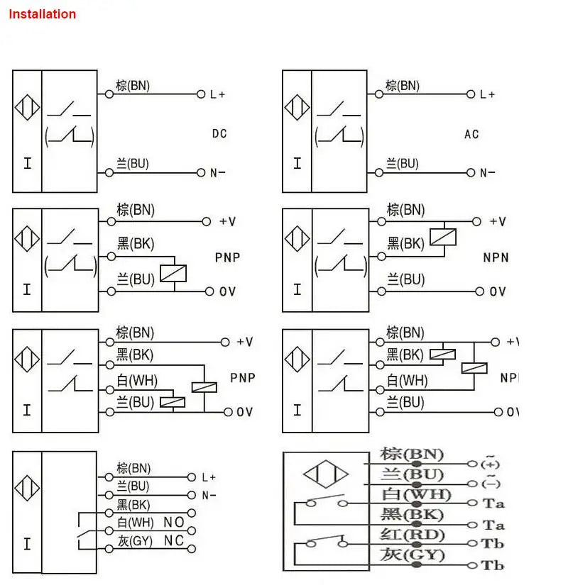 M30 capacitive proximity sensor LJC30A3-H-Z/BY BX LJC30A3-H-Z/AY AX LJC30A3-H-J/DZ EZ 20mm detective distance LJC30A3-15-H-Z/BY