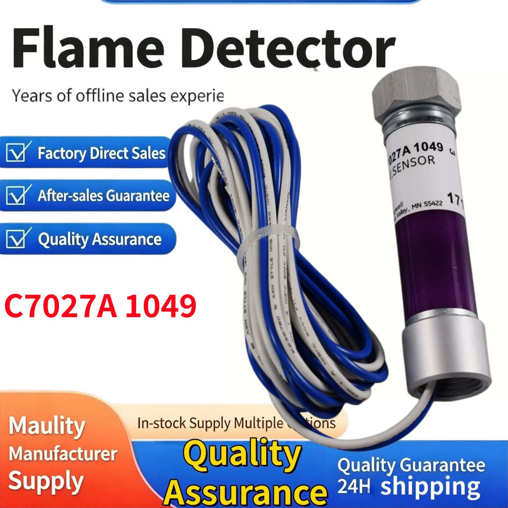 Industrial Burner Flame Detector C7027A1049 C7027A1023 C7035A1064 C7027A1049 UV Flame Sensor Probe Boiler Combustion Spare Parts