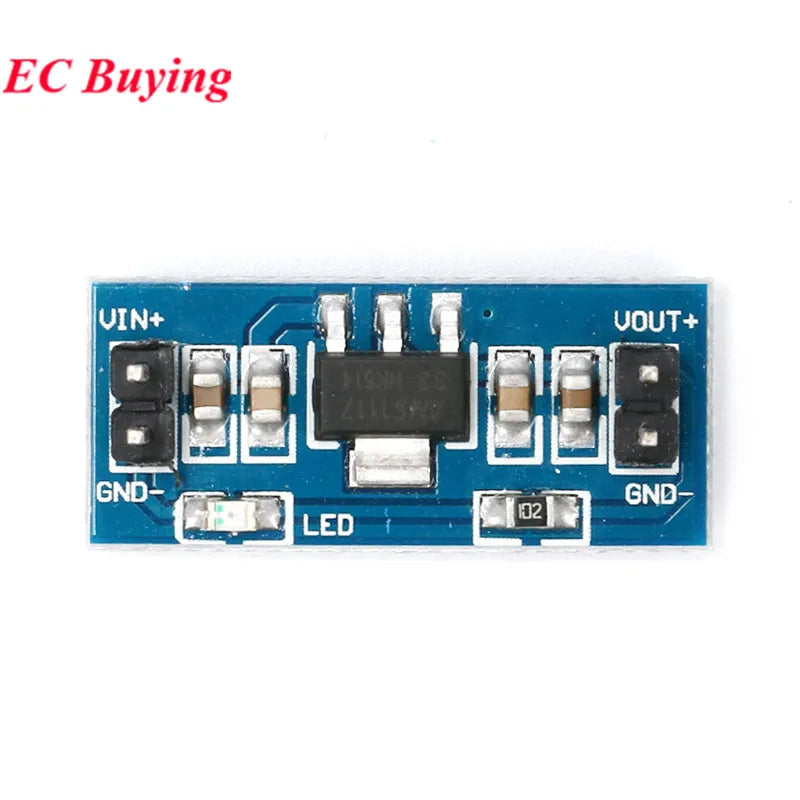 AMS1117 LM7805 Multi Channel Way Voltage Regulator Convertor Board Power Module Type-C AMS1117-1.2V/1.5V/1.8V/2.5V/3.3V/5.0V