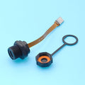 1pcs Waterproof IP67 IP68 Type C Female to Male PFC Flat Cable 3.1 Threaded type Type-C 3.1