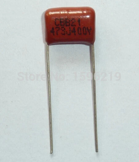 10pcs CBB capacitor 473 400V 473J 0.047uF 47nF P10 CBB21 Metallized Polypropylene Film Capacitor 5%