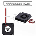 Gdstime 4010 24V Blower 12V 5V Cooler Fan 5015 Radial Fan 50x15MM Turbine Cooling Fan 30MM Micro Fan for 3D Printer Part Cooling